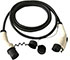 profitec FEU A16D Car Charger Cable Type 2 to Type 1, 16 A 5.0m