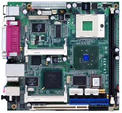 Commell LV-675 (without I/O shield) [<b>RECERTIFIED, 1 yr. warranty</b>]